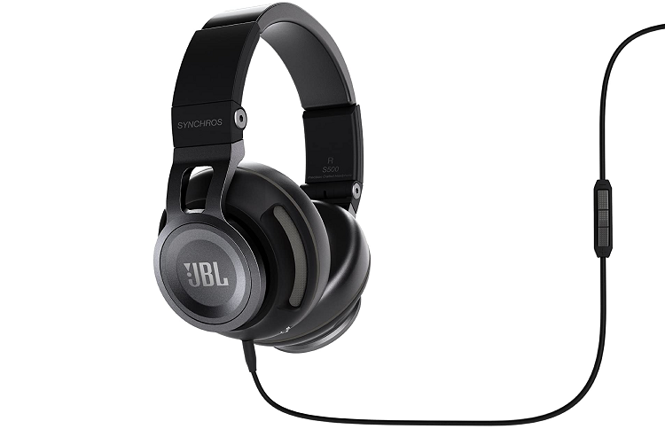 JBL Synchros S500 Powered Over-Ear Stereo Headphones