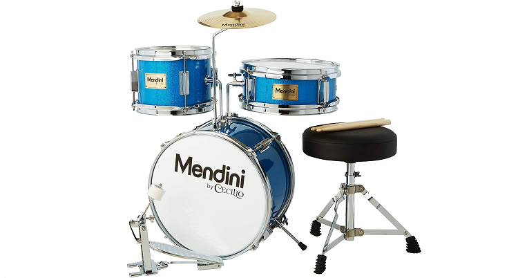Mendini by Cecilio 13 inch 3-Piece Kids/Junior Drum Set