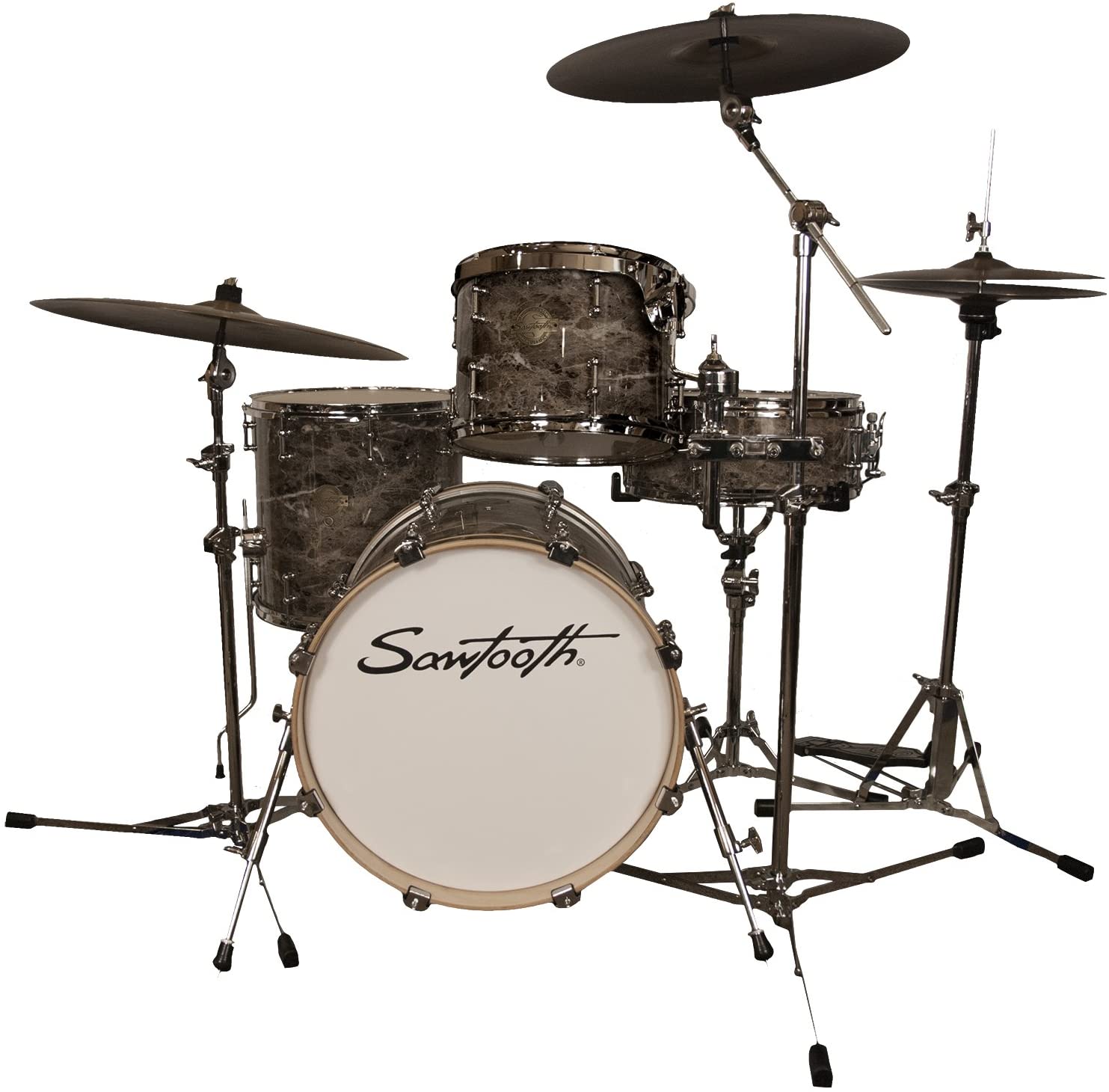 Sawtooth Command Series 4-Piece Drum Set