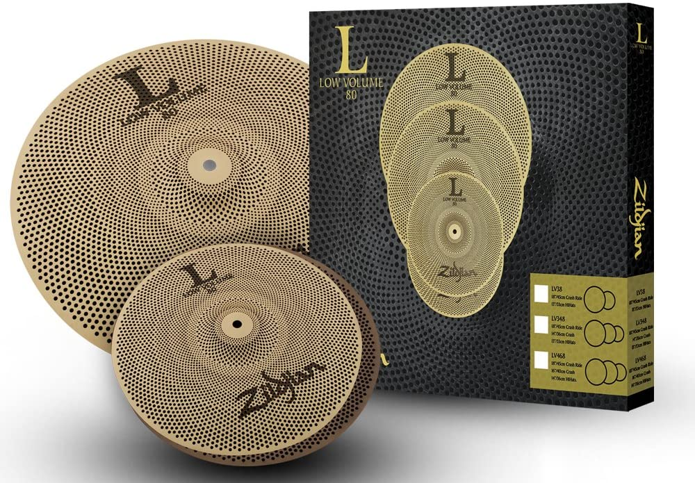 Zildjian L80 Low Volume Cymbal Pack - LV38